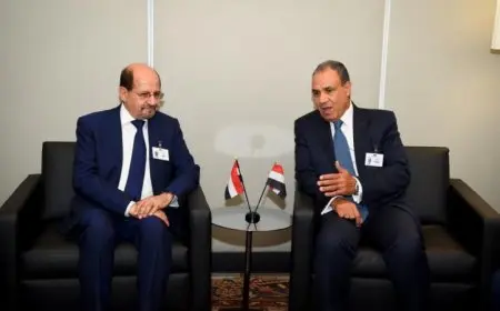 عبد العاطي يؤكد دعم مصر الثابت لوحدة اليمن وسلامة أراضيه في اجتماع مع نظيره اليمني