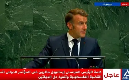 ماكرون يثني على جهود مصر في تحقيق الهدنة وإدخال المساعدات إلى غزة