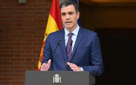 رئيس وزراء إسبانيا يطالب بضرورة منح فلسطين عضوية كاملة في الأمم المتحدة