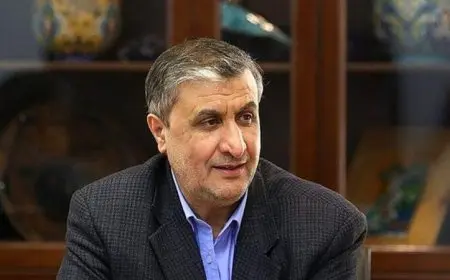 رئيس منظمة الطاقة الذرية الإيرانية يعلن عن خطة لترميم المنشآت النووية المتضررة