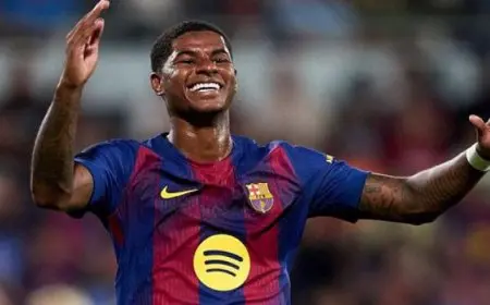 برشلونة يؤجل شراء راشفورد بشكل نهائى إلى الصيف المقبل