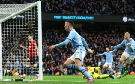 «فودين» يتصدر الهجوم.. تشكيلة مانشستر سيتي في مواجهة هدرسفيلد تاون بكأس الرابطة الإنجليزية