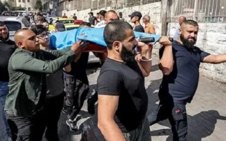 استشهاد 5 فلسطينيين بينهم عدد من منتظري المساعدات برصاص الاحتلال فى غزة
