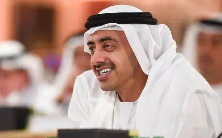 وزير خارجية الإمارات وإستونيا يطلقان مبادرة جديدة لدعم تعافي أوكرانيا