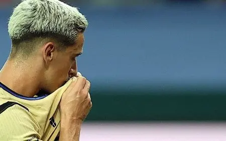 أول رد من غافي لاعب برشلونة بعد عملية جراحة الركبة