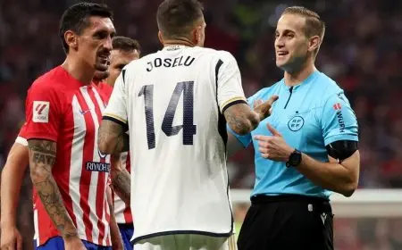 عنوان تاريخي لحكام “الفار” في ديربي أتلتيكو مدريد وريال مدريد