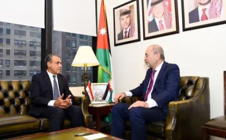 وزير الخارجية يعقد لقاءً هاماً مع نظيره الأردني في نيويورك