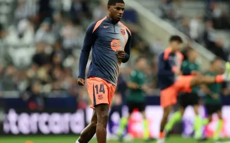 راشفورد ورافينيا يتصدران هجوم برشلونة في مواجهة أوفييدو بالدوري الإسباني