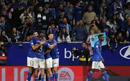 جوان غارسيا حارس برشلونة يتسبب في كارثة أمام أوفييدو في الدوري الإسباني