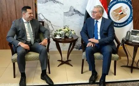 وزير البترول يبحث مع هاربور إنرجى البريطانية فرص الاستثمار وخطط انتاج الغاز بدسوق وغرب دلتا النيل