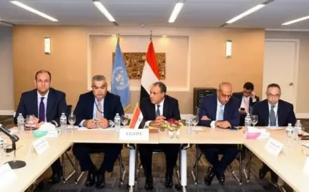 عبد العاطي يناقش قضايا مهمة مع اللجنة اليهودية الأمريكية خلال الجمعية العامة للأمم المتحدة