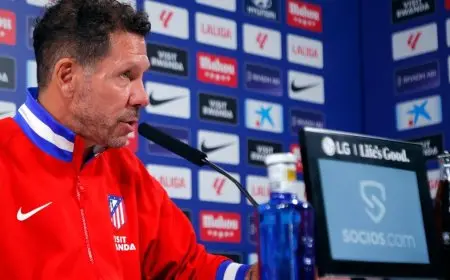 سيميوني: هذا هو سبب تراجع أتلتيكو ونراهن على خوليان ألفاريز ضد ريال مدريد