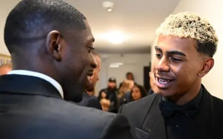 كشف فارق النقاط بين ديمبيلي ولامين يامال في تصويت الكرة الذهبية