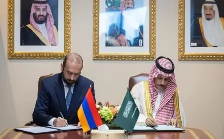 السعودية وأرمينيا تعززان العلاقات بتوقيع مذكرة تفاهم حول المشاورات السياسية