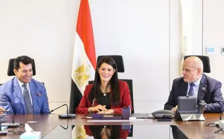 المشاط تناقش مع وزير الشباب تعزيز استخدام التصويت الإلكتروني في الانتخابات المقبلة