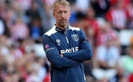 وست هام يونايتد يعلن عن إنهاء عقد المدرب بوتر بعد انطلاقة مخيبة للآمال