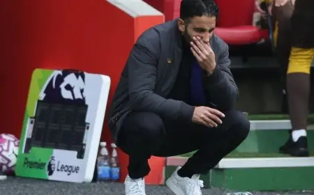 أموريم: بذلنا جهداً لإبطال قوة برينتفورد ولكن كل شيء ضاع سُدى