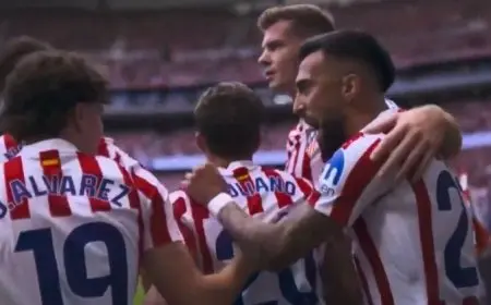 الدوري الإسباني.. «لو نورماند» يحرز الهدف الأول لأتليتكو مدريد في شباك الريال «فيديو»