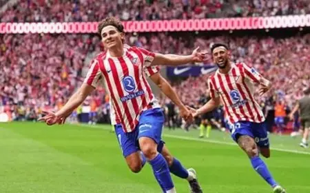 «ألفاريز» يحرز الهدف الرابع لأتليتكو مدريد في شباك ريال مدريد بالدوري الإسباني «فيديو»