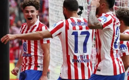 أتلتيكو يقسو على الريال بخماسية فى ديربى مدريد ويقدم هدية لبرشلونة