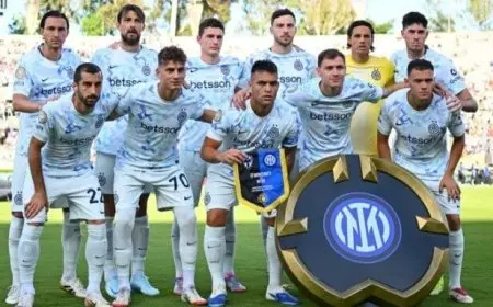 تشكيلة إنتر ميلان لمواجهة كالياري في الدوري الإيطالي.. «لاوتارو مارتينيز» يقود الخط الهجومي