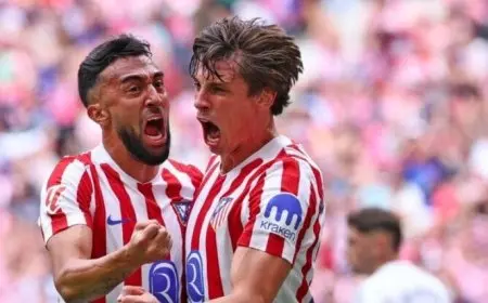 أتلتيكو مدريد يحقق فوزاً مدوياً على ريال مدريد بخماسية في ديربي الدوري الإسباني سيميوني يتألق في مواجهة الميرنجي فيديو