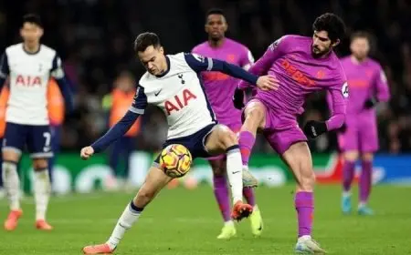 توتنهام وولفرهامبتون يخرجان بتعادل مثير 1-1 في الجولة الماضية من الدوري الإنجليزي الممتاز