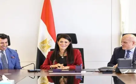 المشاط تلتقي وزير الشباب والرياضة ورئيس هيئة النيابة الإدارية لبحث تطوير تجربة التصويت الإلكتروني في الانتخابات