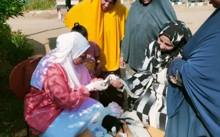 حملة 100 يوم تقدم 105 ملايين خدمة طبية مجانية في 74 يوما según الصحة