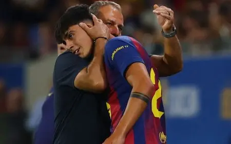 برشلونة يوقع عقداً جديداً مع نجمه الشاب في غضون 24 ساعة