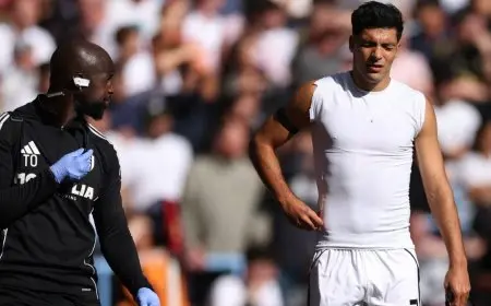 راؤول يحقق إنجازا تاريخيا كأول لاعب يسجل ويصاب في 11 دقيقة بالبريميرليغ منذ إيتو