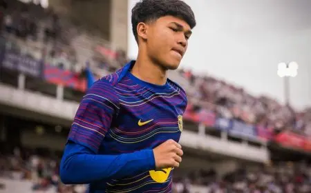 أصغر لاعب في الدوري الإسباني درو رهان برشلونة الذي يفخر به الفلبينيون