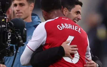 أرتيتا يؤكد انتصار أرسنال على نيوكاسل بفضل العزيمة والشجاعة