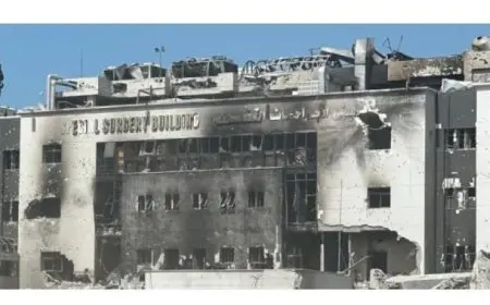 الاحتلال يستهدف مستشفيي الشفاء والحلو في غزة بالقذائف المدفعية ويحيط بهما بالحصار