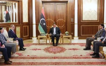 المنفي يبرز التزامه برؤية وطنية لاستعادة السيادة الليبية وإنهاء المرحلة الانتقالية