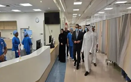 وزير الصحة يعتزم تعزيز الشراكة البحثية مع مؤسسة حمد الطبية ومعهد قطر للرعاية لتعزيز الرعاية الصحية