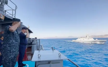 ختام فعاليات التدريب البحري المشترك المصري التركي بحر الصداقة 2025 صور مبهرة توثق التعاون العسكري