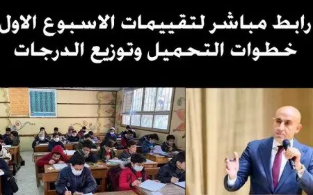 تقييمات وزارة التربية والتعليم 2026 للصف الأول الثانوي: توزيع الدرجات وروابط تحميل التقييمات الأسبوعية بالنظام الجديد