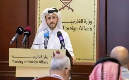 الخارجية القطرية تكشف عن تسليم قطر ومصر خطة ترامب لوفد حماس