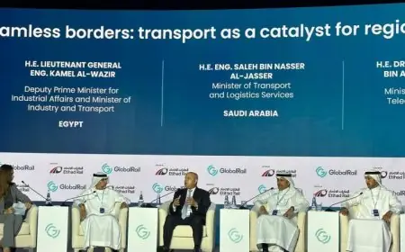 صور تكشف حديث الوزير عن ضرورة تحويل النقل إلى طموح إقليمي مشترك بدلاً من أولوية وطنية