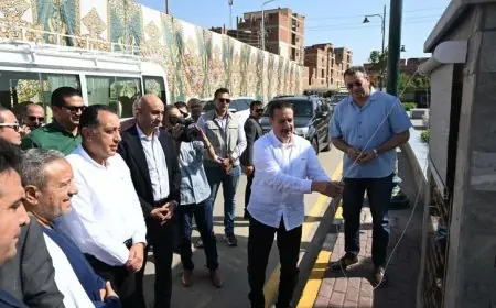 رئيس الوزراء يطلق المحور المروري الجديد بمدخل شبين الكوم لتعزيز الحركة المرورية