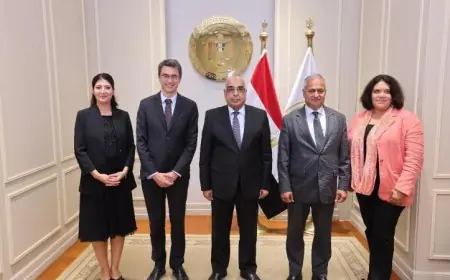 وزير العدل يناقش آليات التعاون مع مدير البنك الدولي للشرق الأوسط