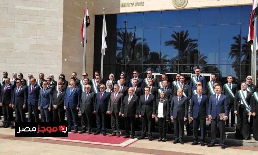 وزير العدل يشارك في حفل أداء حلف اليمين لأعضاء هيئة قضايا الدولة الجدد