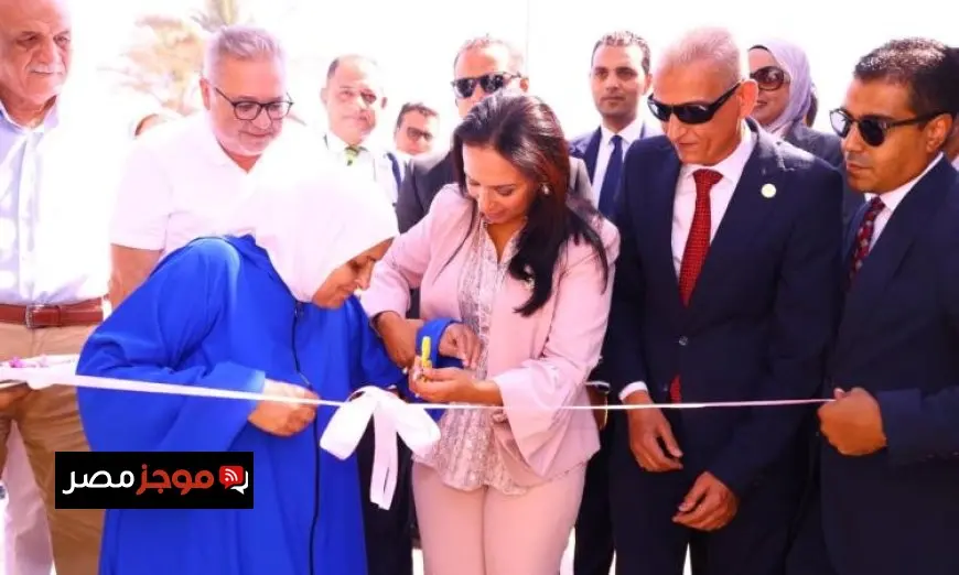 وزيرة التضامن الاجتماعي تتألق في افتتاح مشروع تطوير دار الهدايا بالإسكندرية مع صور حصرية