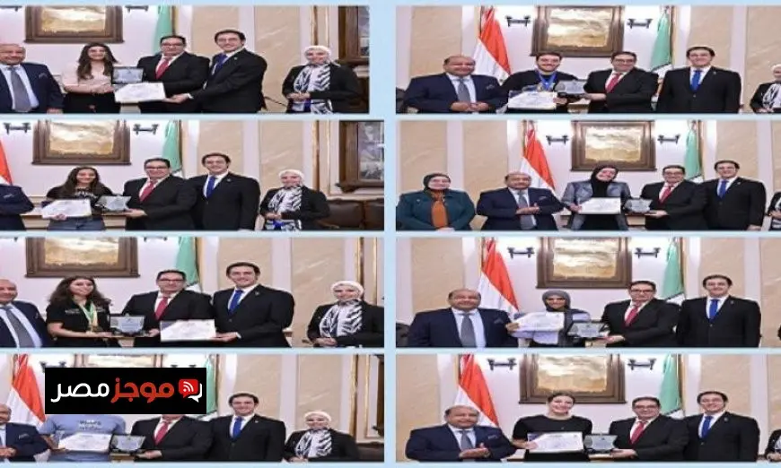 منح سخية لطلاب جامعة القاهرة الفائزين بالمراكز الثلاثة الأولى في البطولات الرياضية
