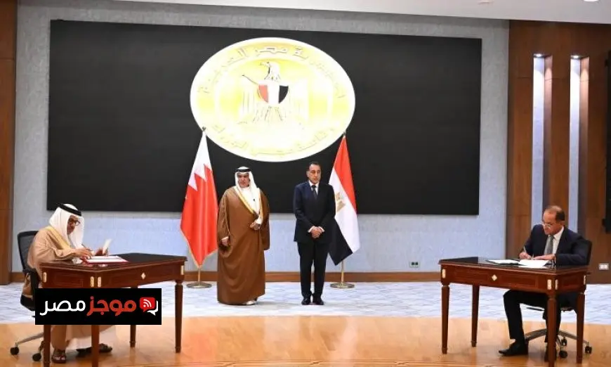مدبولي وولي عهد البحرين يوقعان 8 وثائق لتعزيز التعاون في مجالات متعددة
