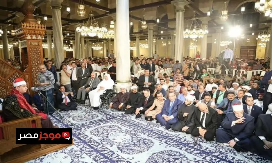 وزير الأوقاف يشارك في احتفالات الطرق الصوفية بمناسبة المولد النبوي الشريف