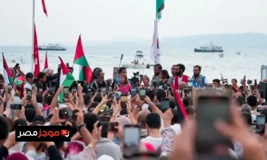 مسيرة إسرائيلية تستهدف قافلة الصمود في تونس وفقاً لوكالة رويترز
