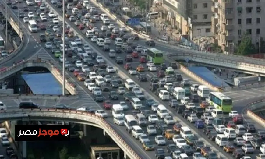 النشرة المرورية اليوم تكشف عن أماكن الكثافات العالية في شوارع القاهرة والجيزة