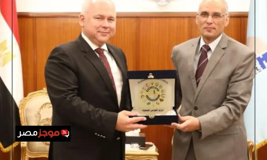 القومي للبحوث يستقبل فاديم زايتشكوف مدير المراكز الثقافية الروسية في مصر لتعزيز التعاون الثقافي